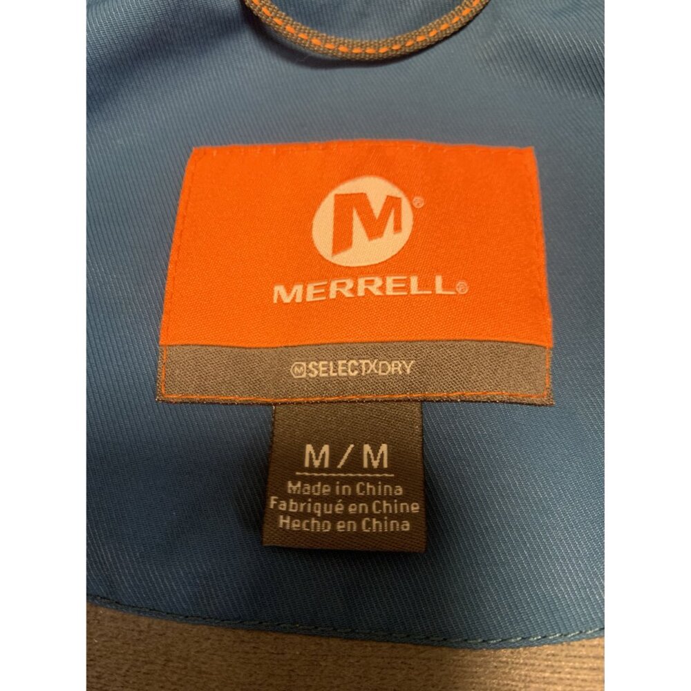 Merrell Outdoor Hiking Full Zip Hooded Jacket Size M - Picture 4 of 9